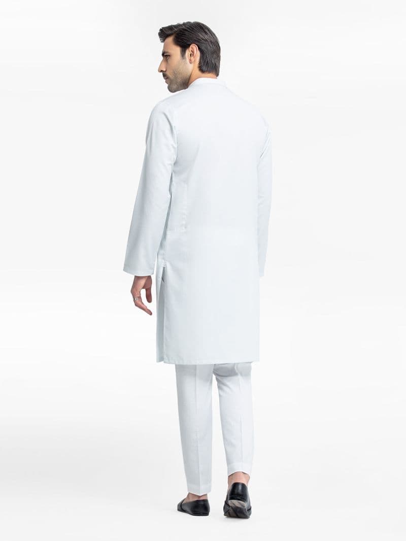 Embroidered Dobby Kurta - EMTK24-99443 thumbnail