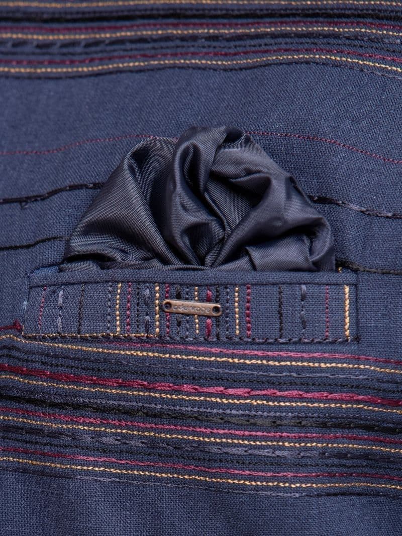 Embroidered Cotton Waistcoat - EMTWCC22-122 thumbnail
