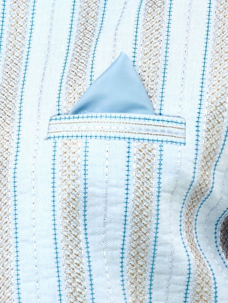 Embroidered Cotton Waistcoat - EMTWCC21-093 thumbnail