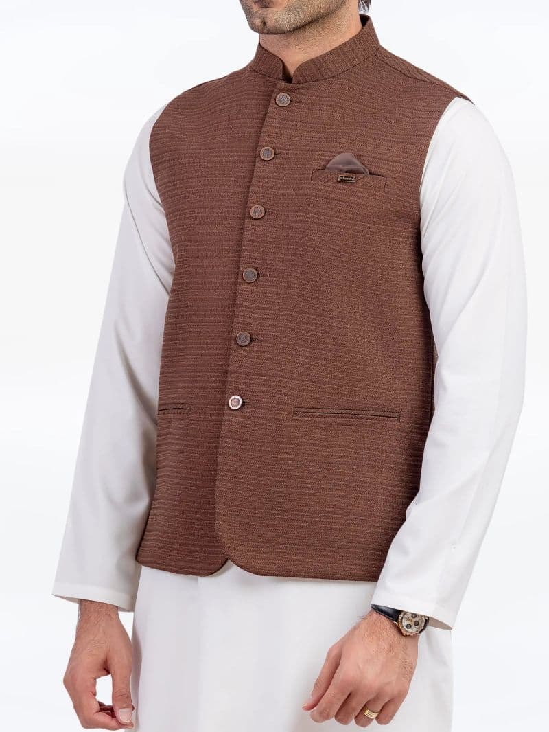 Jacquard Waistcoat - EMTWC5-35957 thumbnail