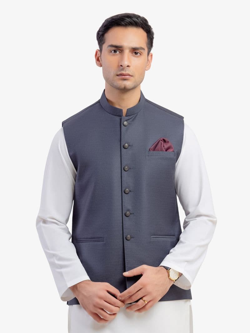 Embroidered Waistcoat - EMTWC5-35963