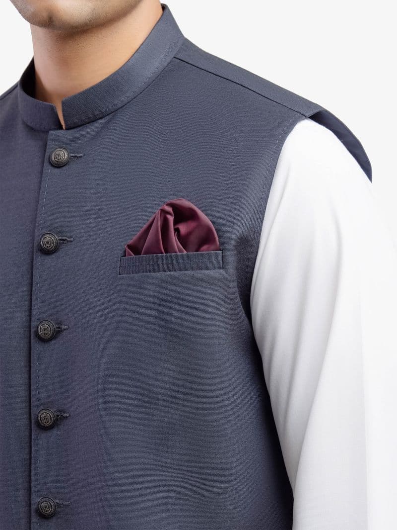 Embroidered Waistcoat - EMTWC5-35963