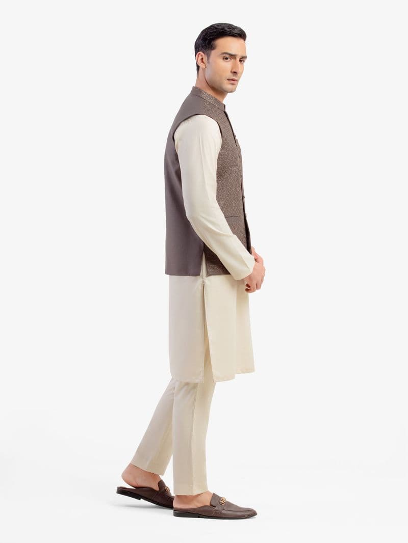 Embroidered Waistcoat - EMTWC5-35962 thumbnail