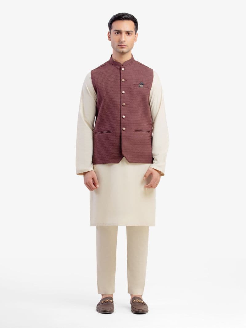 Jacquard Waistcoat - EMTWC5-35955