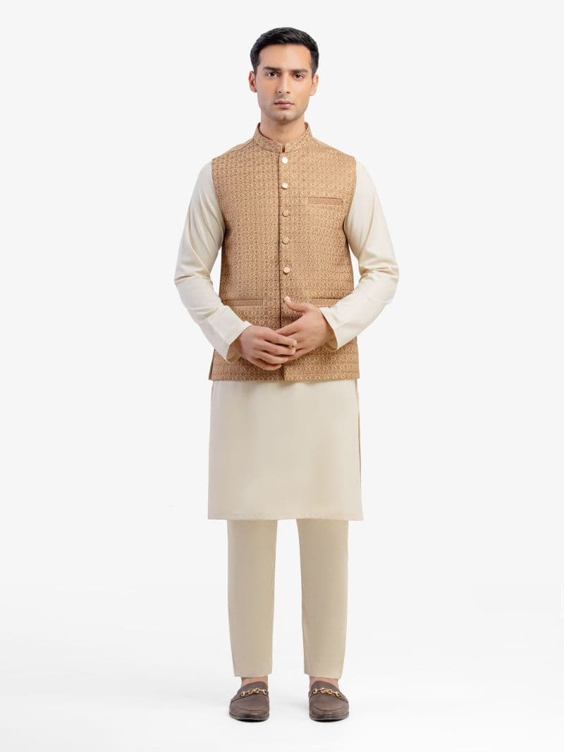 Embroidered Waistcoat - EMTWC5-35966