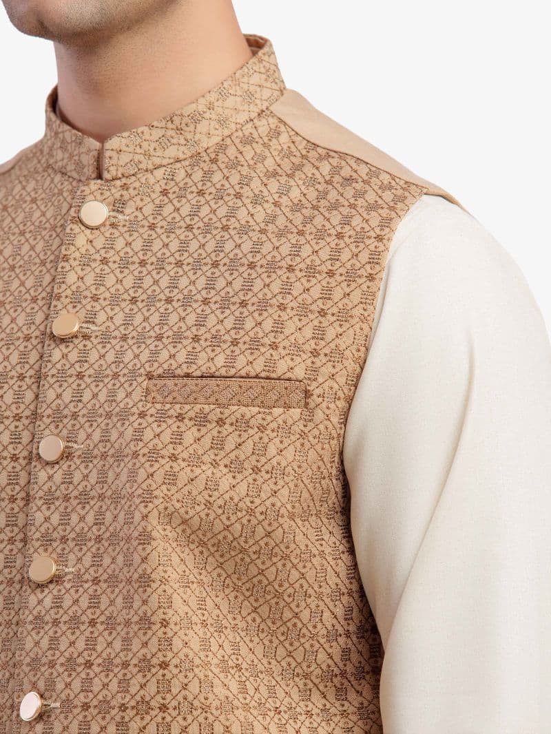 Embroidered Waistcoat - EMTWC5-35966