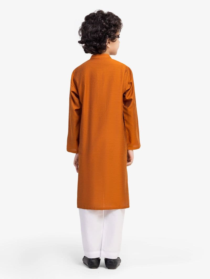 Embroidered Blended Kurta - EBTKC5-023 thumbnail