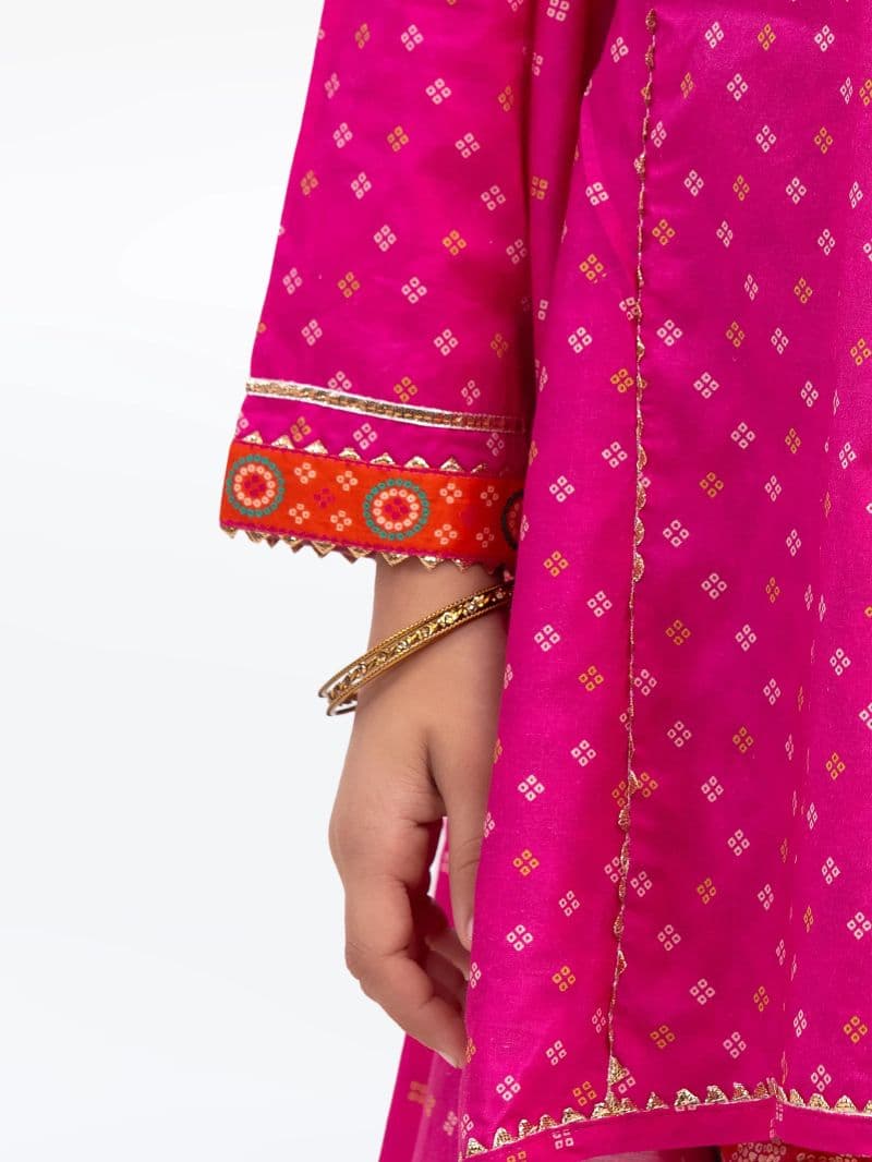 Printed Cambric Shirt Trouser - EGTKP5-70973ST