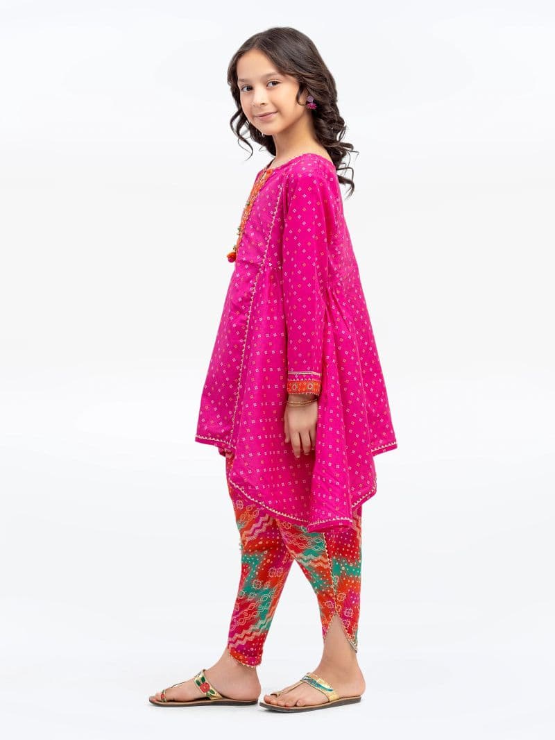 Printed Cambric Shirt Trouser - EGTKP5-70973ST
