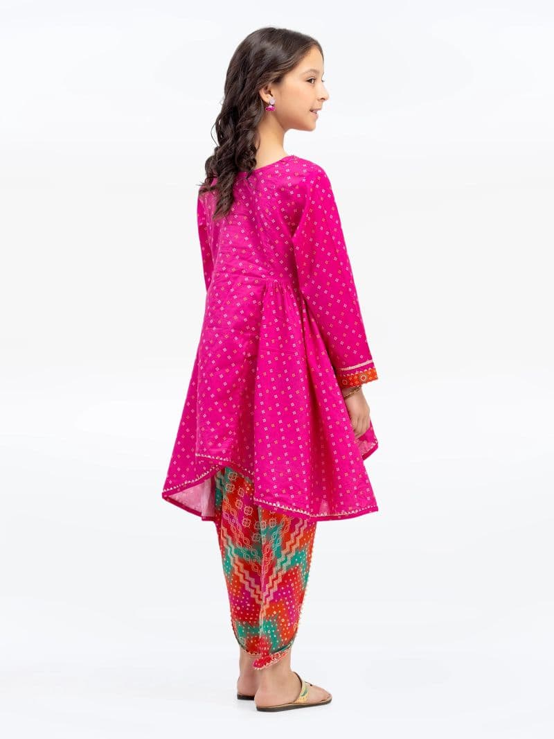 Printed Cambric Shirt Trouser - EGTKP5-70973ST
