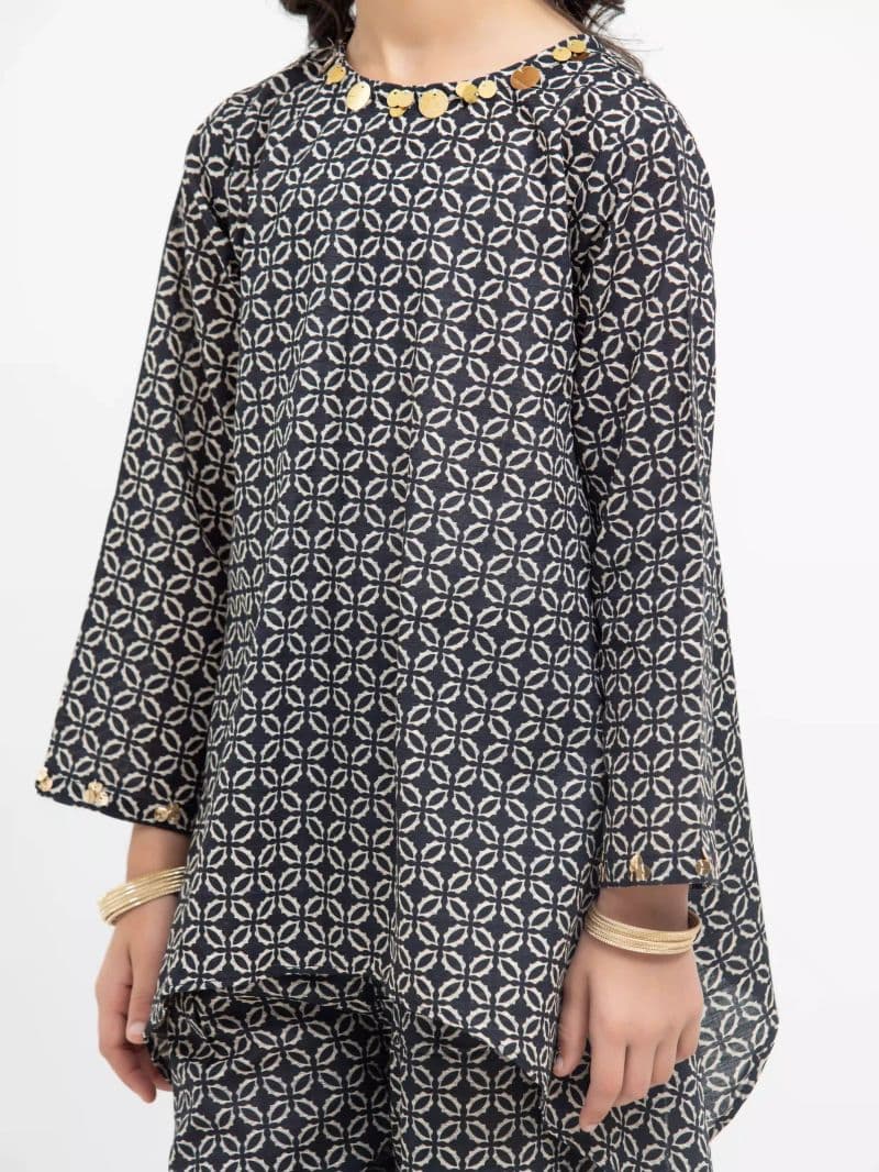 Printed Khaddar Suit - EGTKP5-70807-3P thumbnail
