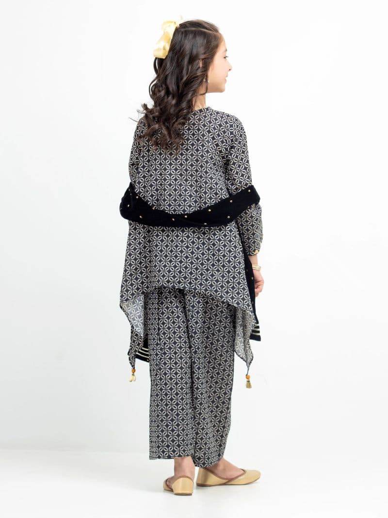 Printed Khaddar Suit - EGTKP5-70807-3P thumbnail