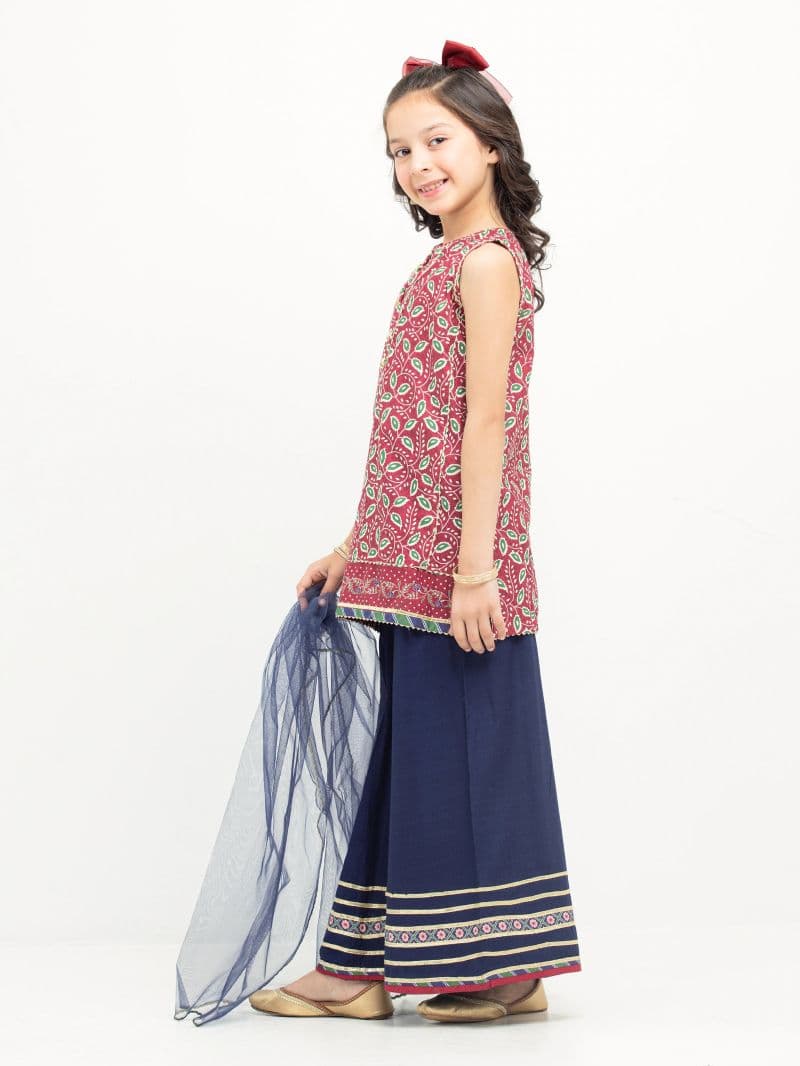 Printed Khaddar Suit - EGTKP5-70809-3P thumbnail