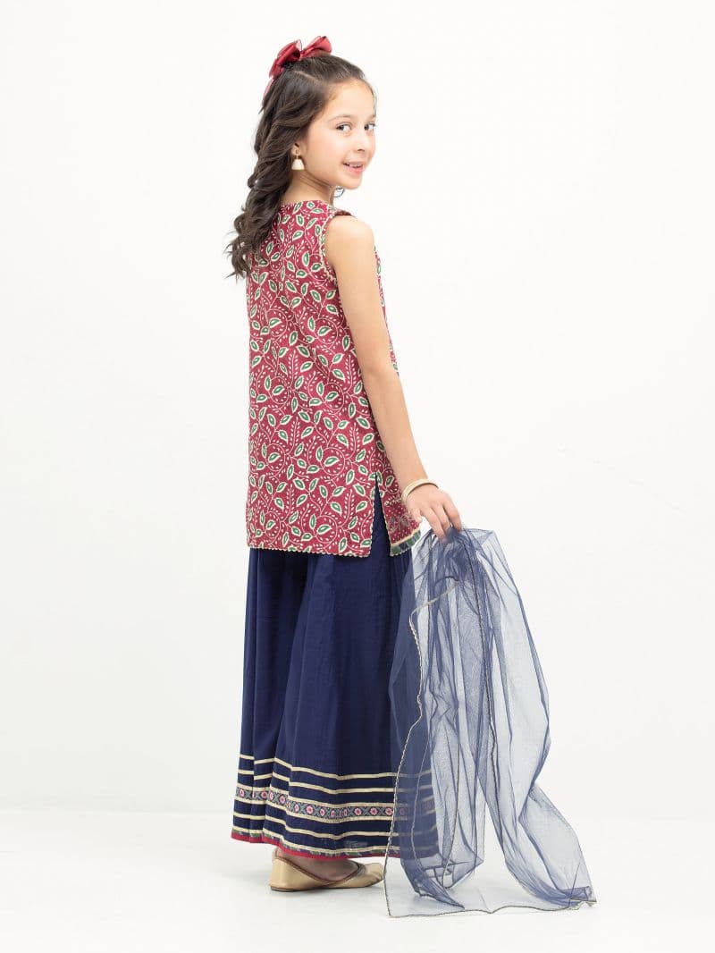 Printed Khaddar Suit - EGTKP5-70809-3P thumbnail