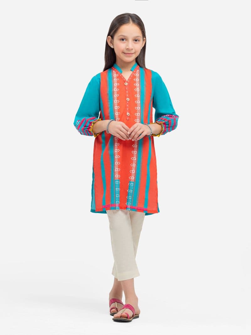 Printed Cambric Shirt - EGTKP24-70762S thumbnail