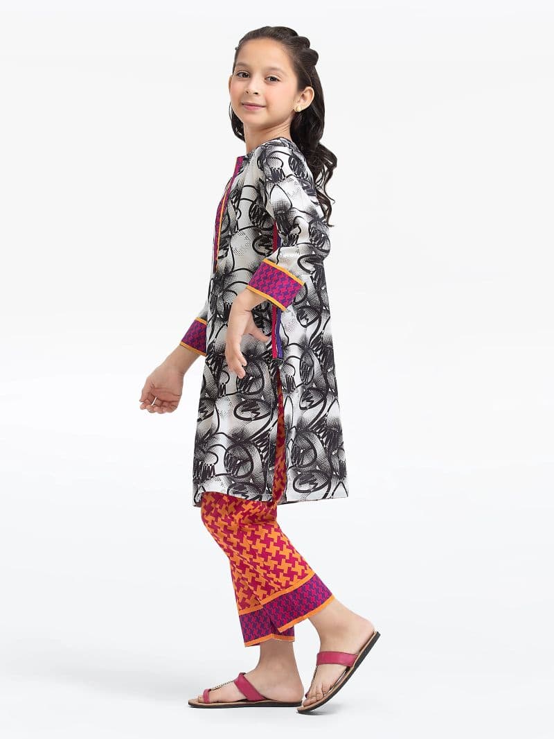 Printed Lawn Shirt Trouser - EGTKP24-70425ST
