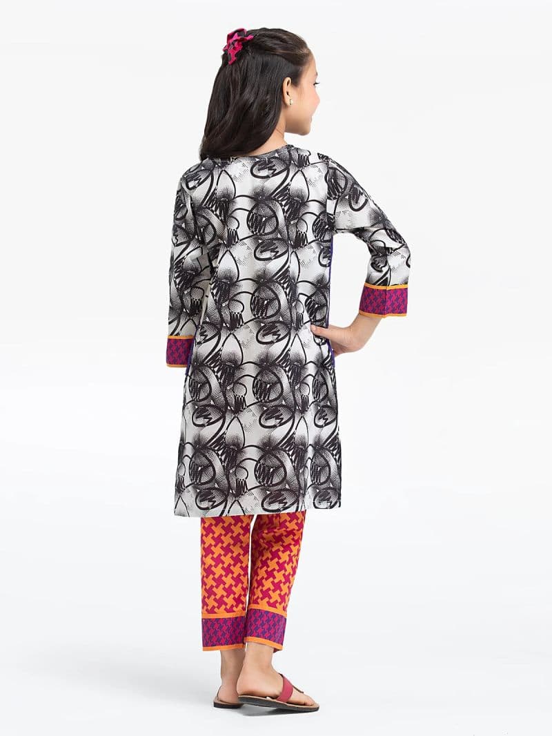 Printed Lawn Shirt Trouser - EGTKP24-70425ST