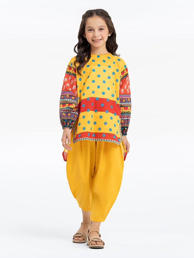 Printed Lawn Co-Ord Set - EGTKP24-70360ST thumbnail