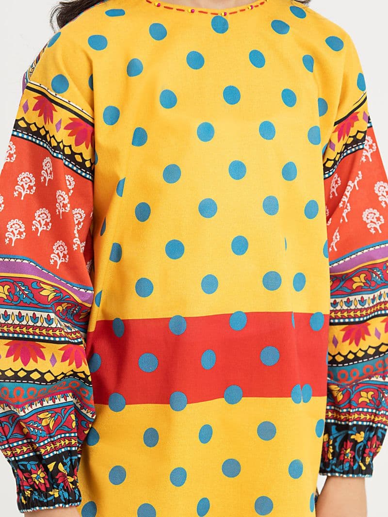 Printed Lawn Co-Ord Set - EGTKP24-70360ST thumbnail
