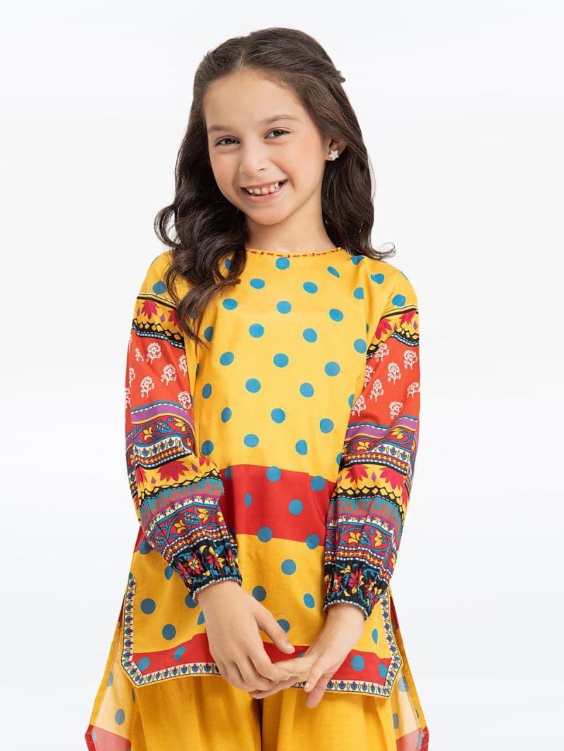 Printed Lawn Co-Ord Set - EGTKP24-70360ST thumbnail