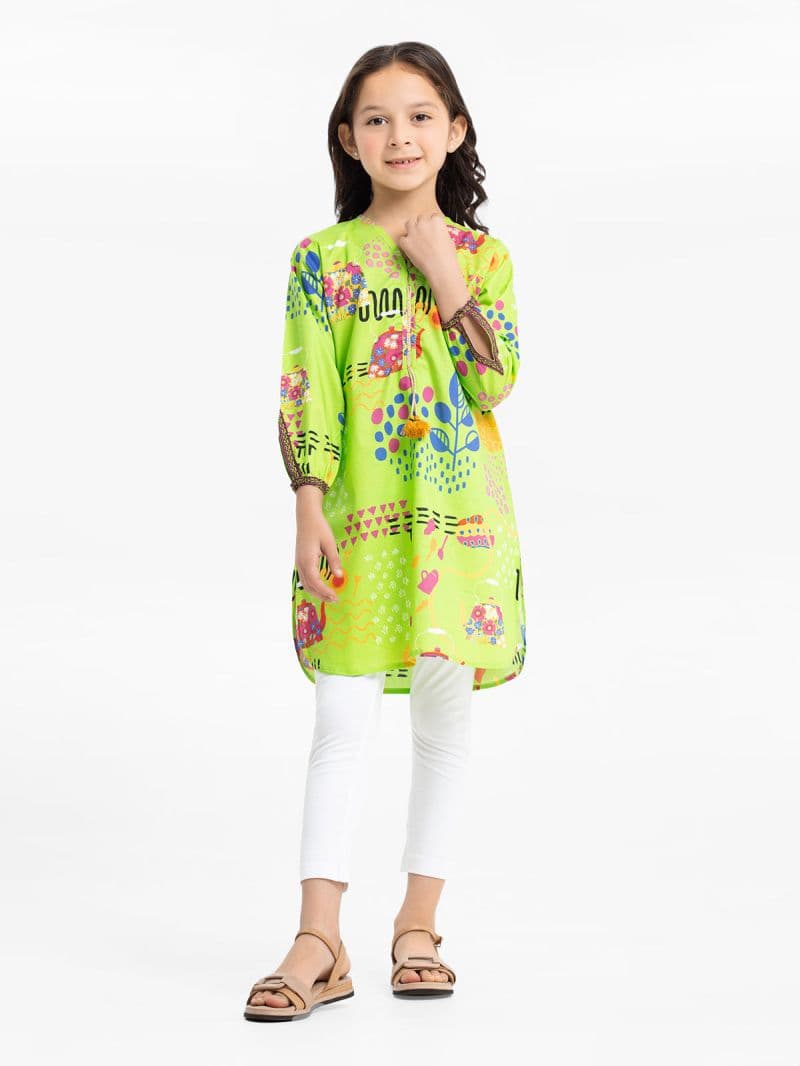 Printed Lawn Shirt - EGTKP24-70734S thumbnail