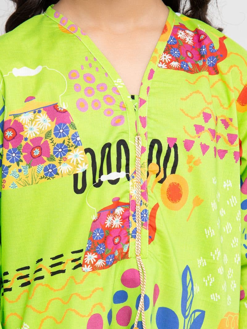 Printed Lawn Shirt - EGTKP24-70734S thumbnail