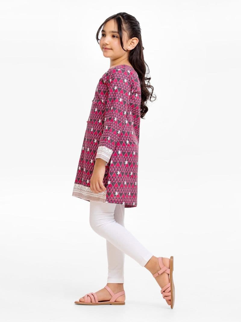 Printed Lawn Shirt - EGTKP23-70699S thumbnail