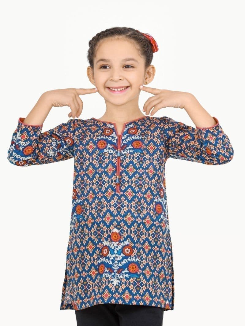 Printed Khaddar Shirt - EGTKP22-70512 thumbnail
