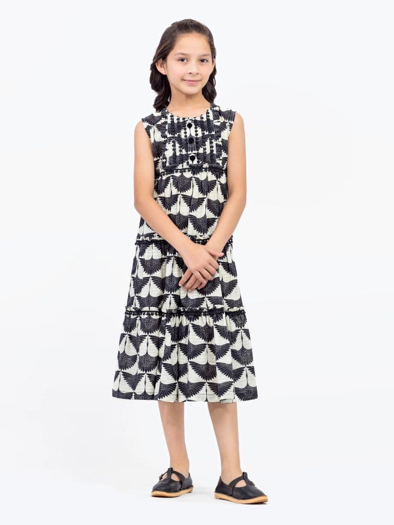 Printed Lawn Shirt - EGTKP5-71008S