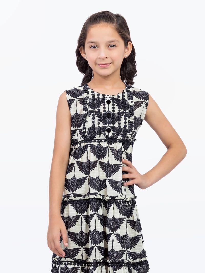 Printed Lawn Shirt - EGTKP5-71008S