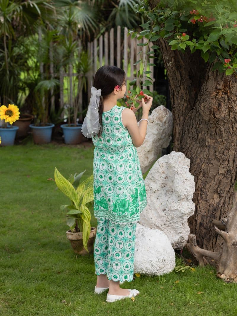 Printed Lawn Co-Ord Set - EGTKP5-70986ST thumbnail