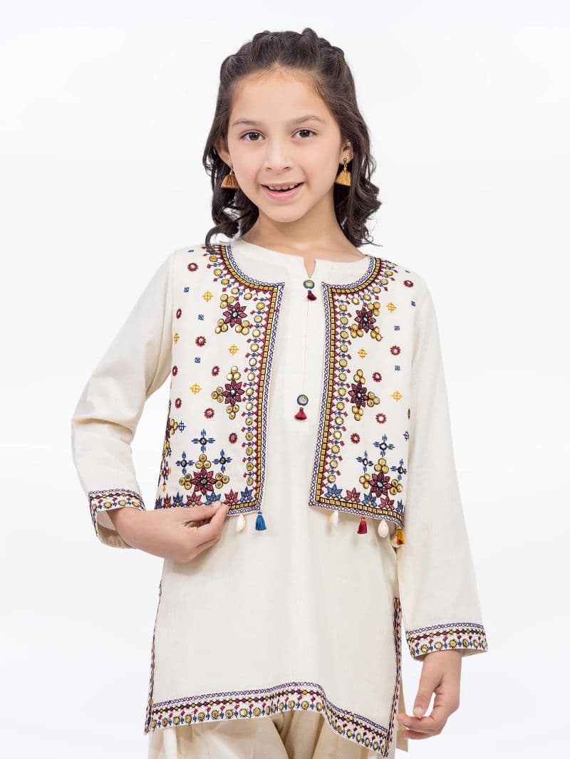 Embroidered Lawn Co-Ord Set - EGTKE5-71012ST