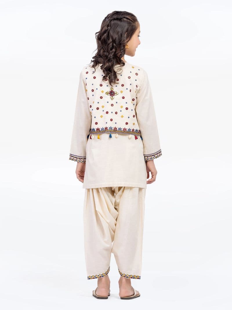 Embroidered Lawn Co-Ord Set - EGTKE5-71012ST