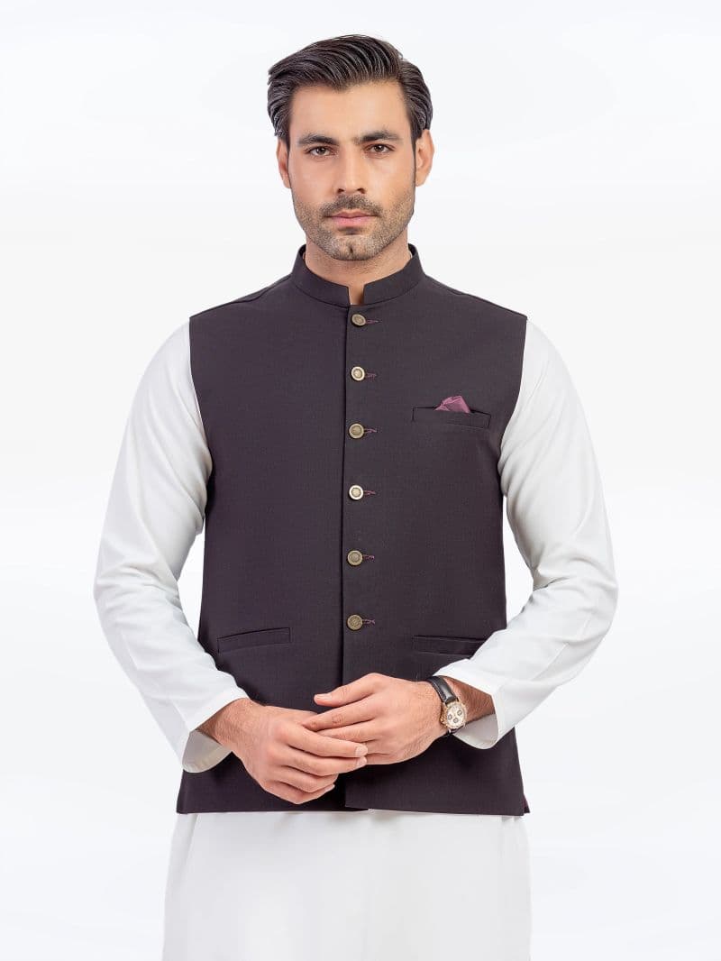Plain Waistcoat - EMTWCP5-35951