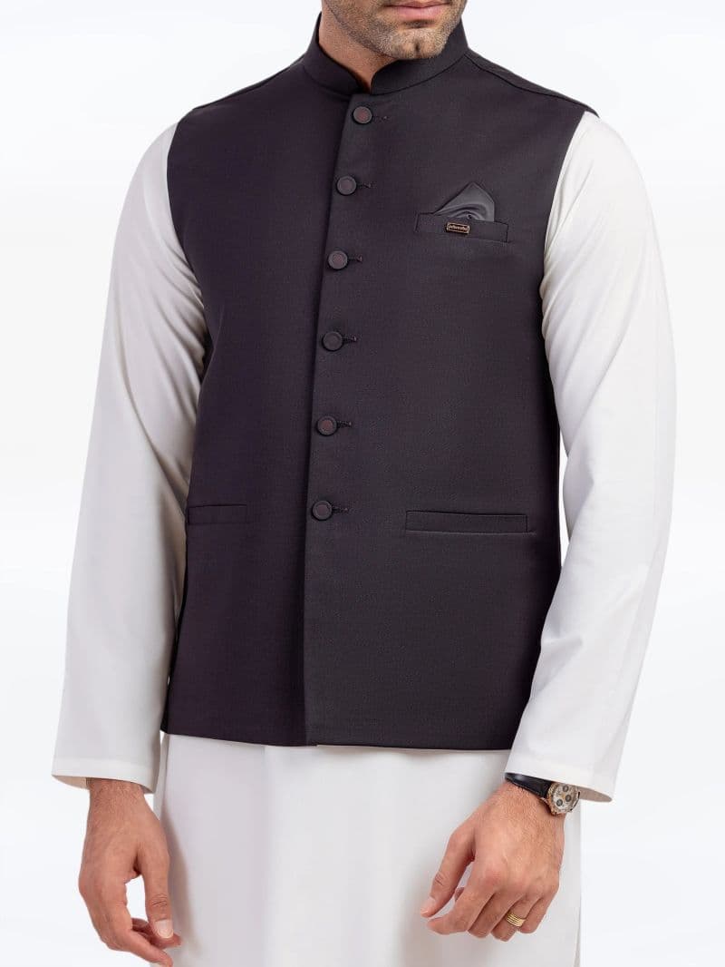 Plain Waistcoat - EMTWCP5-35952 thumbnail