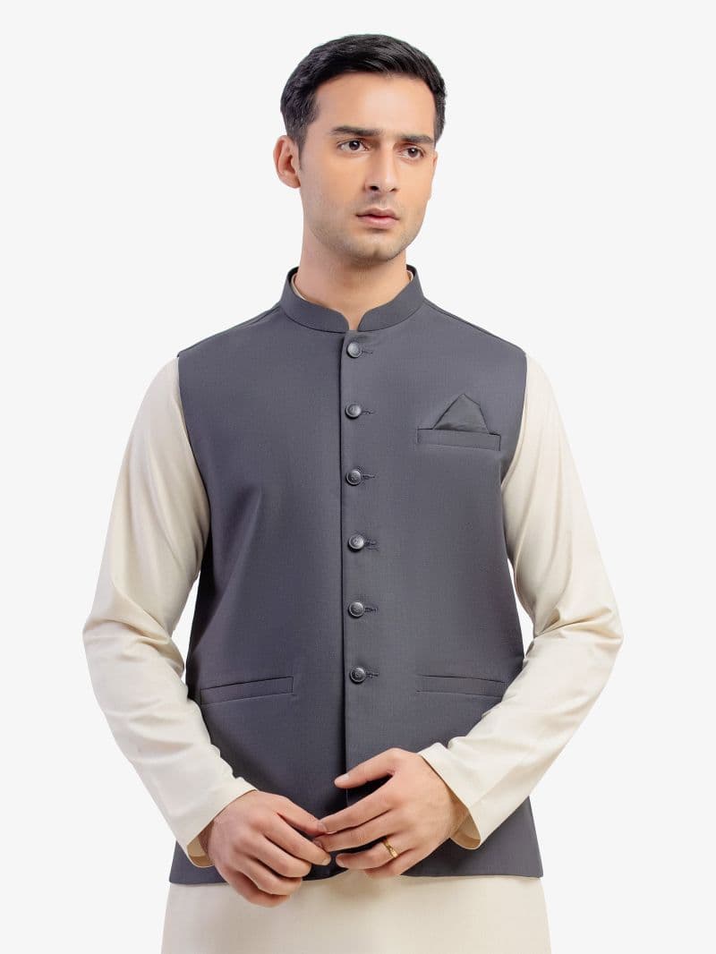 Plain Waistcoat - EMTWCP5-35970 thumbnail