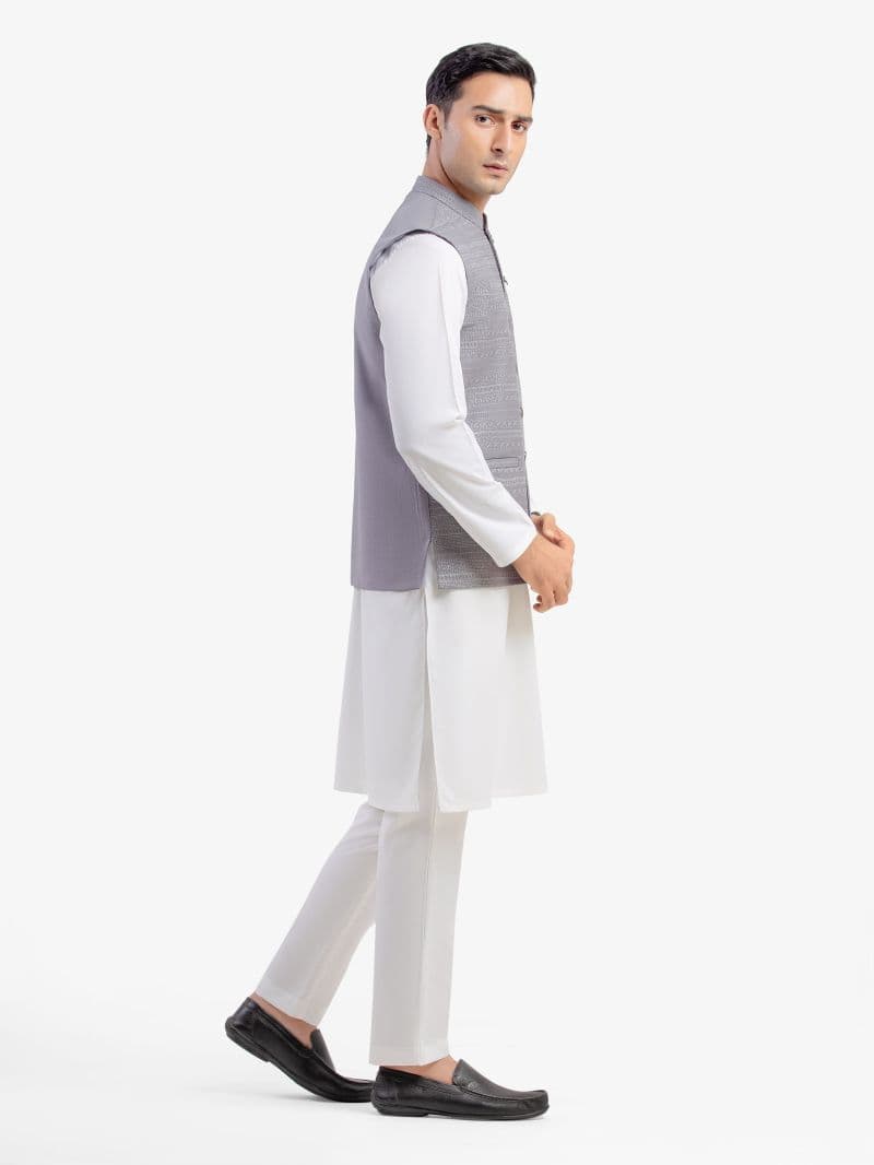 Embroidered Waistcoat - EMTWCP5-35975 thumbnail