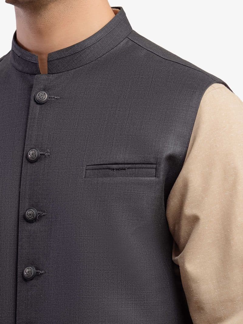 Plain Waistcoat - EMTWCP5-35976