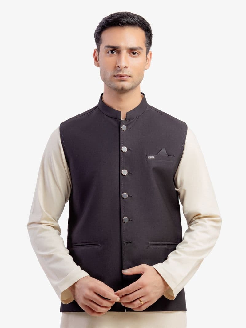 Plain Waistcoat - EMTWCP5-35977 thumbnail