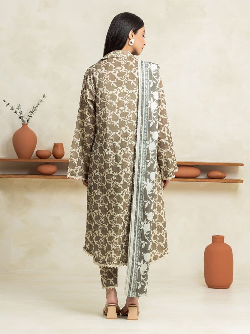Printed Cambric Shirt Trouser - EWU24A2-29026ST
