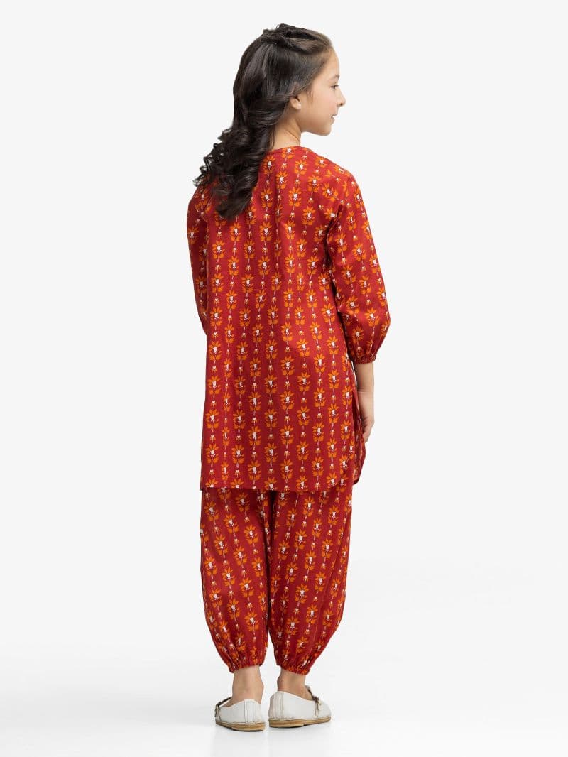 Printed Lawn Shirt Trouser - EGTKP5-70954ST thumbnail