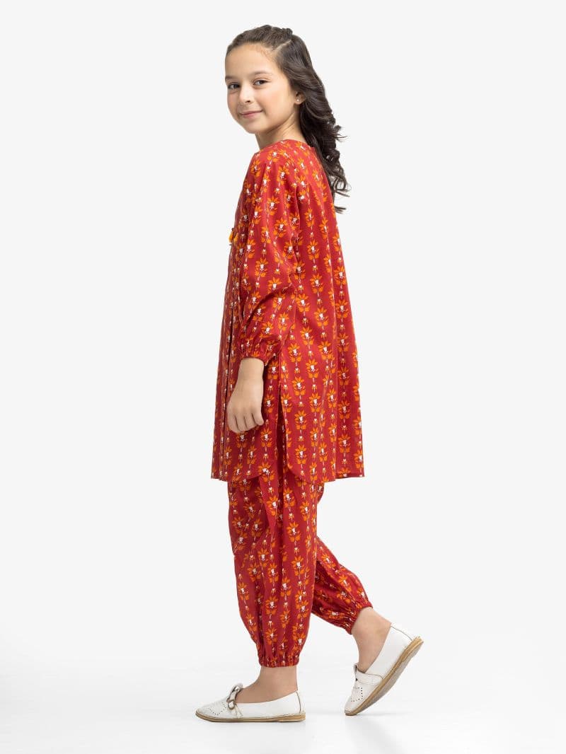 Printed Lawn Shirt Trouser - EGTKP5-70954ST thumbnail