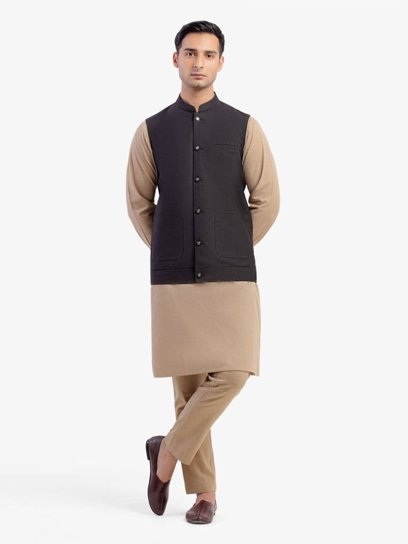 Plain Waistcoat - EMTWCP5-35991
