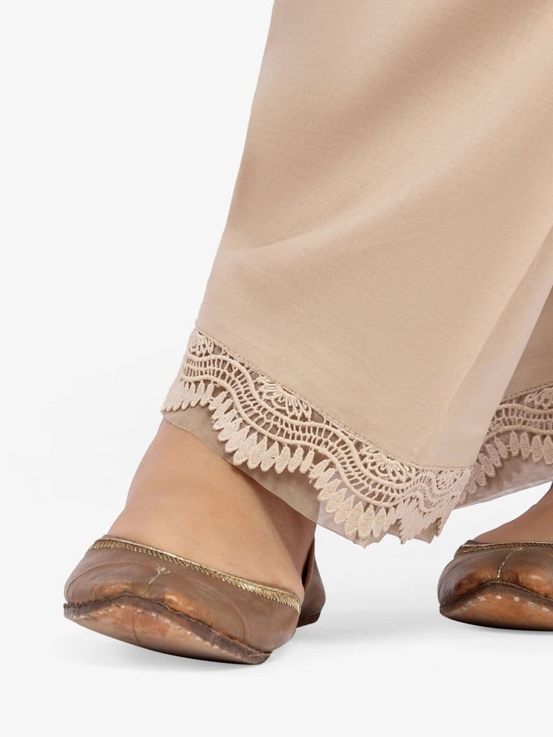 Embroidered Cambric Shalwar