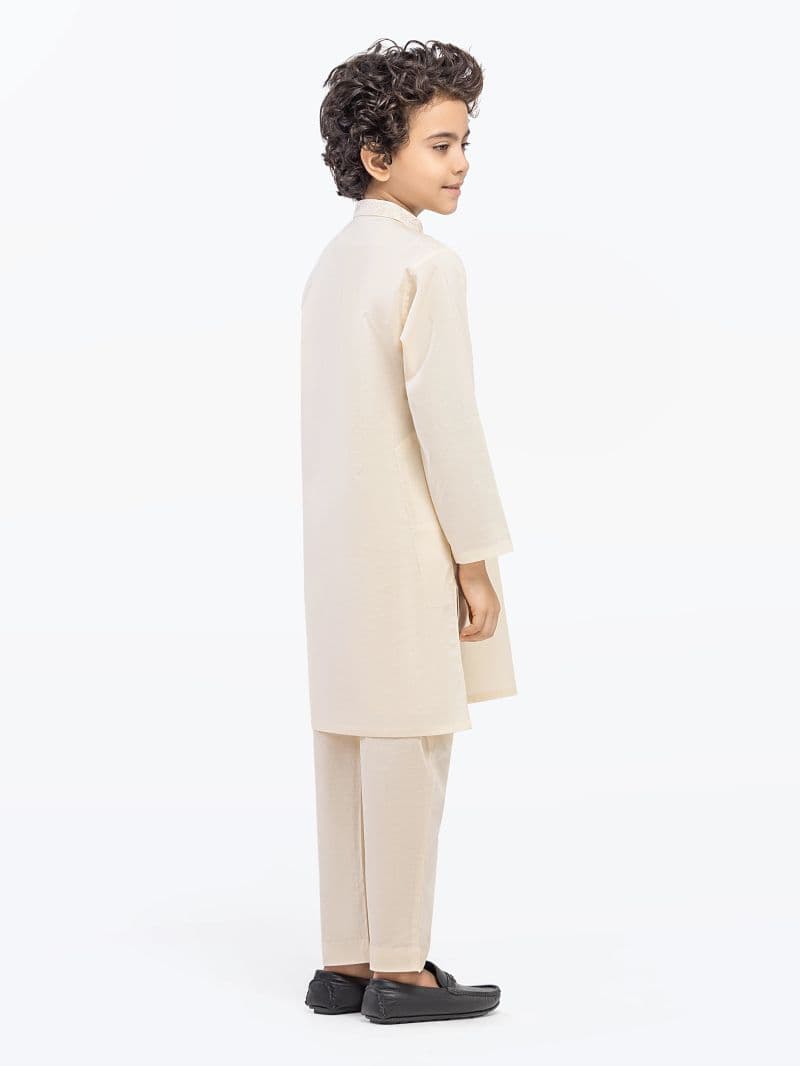Embroidered Cotton Kurta Pajama thumbnail