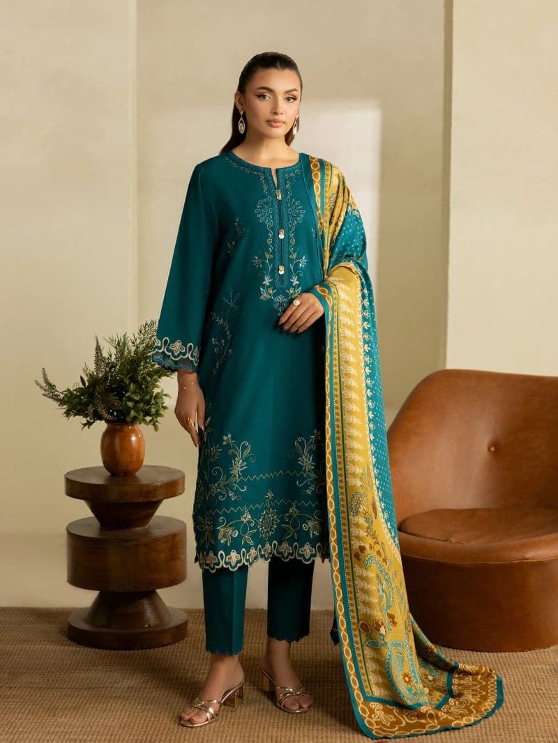 Pret Embroidered Khaddar Suit thumbnail