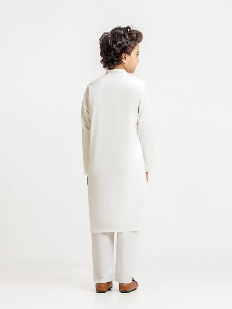 Embroidered Dobby Kurta Pajama
