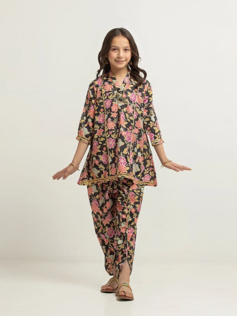 Printed Khaddar Co-Ord Set