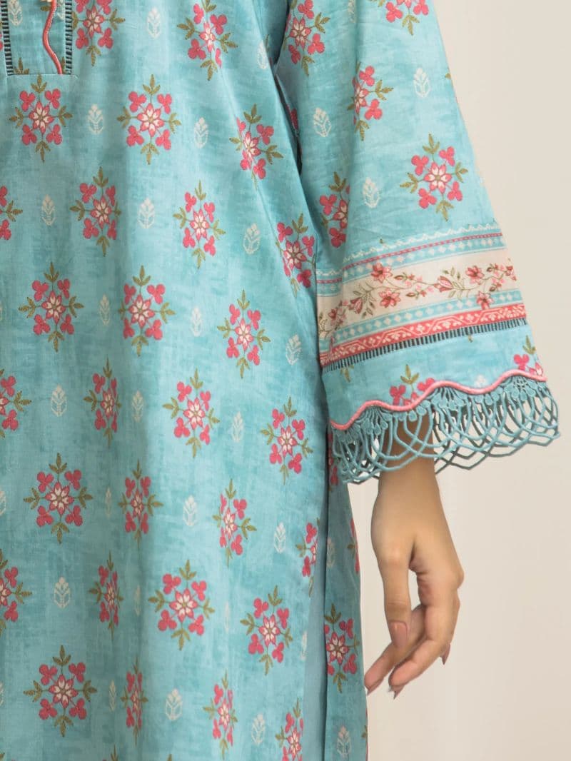 Unstitched Printed Lawn Suit