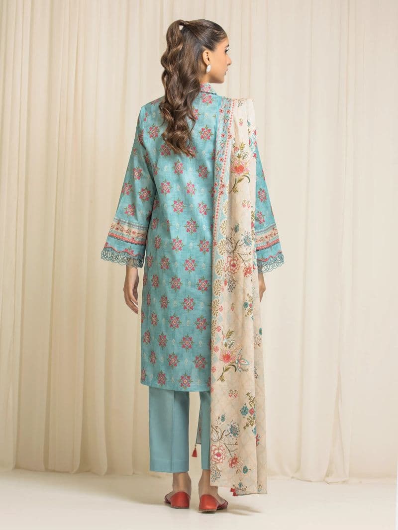 Unstitched Printed Lawn Suit